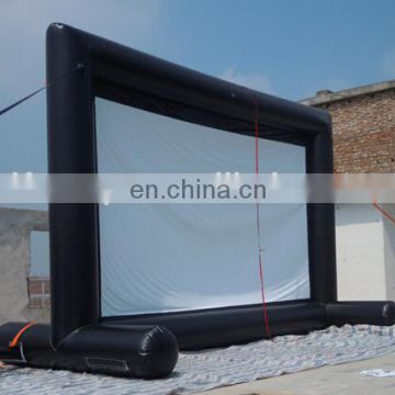 outdoor inflatable movie screen / inflatable outdoor movie projector screen / inflatable movie theater projection screen