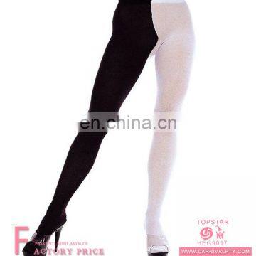 Black White Plus Size stock Pantyhose sample pantyhose free