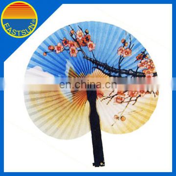 Gourd shape promotional folding fan