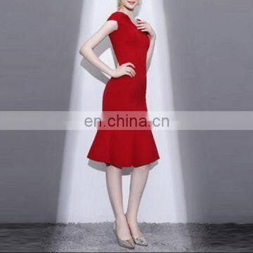 2018 New Spring Elegant Fishtail Dress photo-3