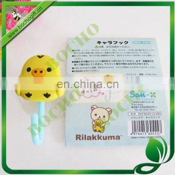 PVC hook with sucker for home decoration