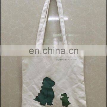 Customized cartoon cotton canvas bag for kids