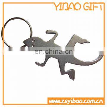 Plated Animal Shape Silver/Gold Metal Bottle Opener for keychain