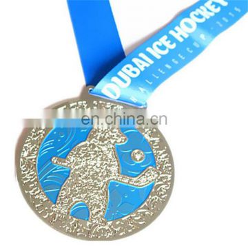 Professional custom sports medal honor souvenir medal with ribbon