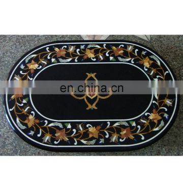 Marble Inlay Dining Table Top, Inlay Table Top