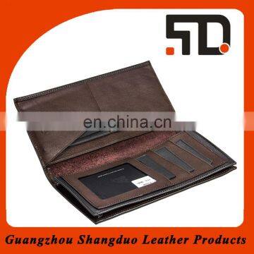 Cheap Price Human Business Young Man Genuine Leather Purse Wallet photo-6