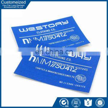 Garment leather woven label clothing tags