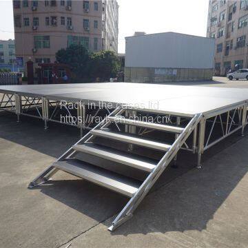 RK Popular Wedding Stage Equipment Portable Aluminum Stage With Adjustable Legs for Sale