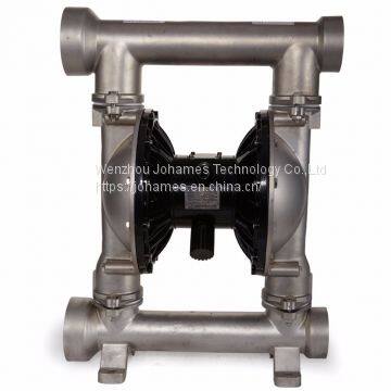 Pneumatic double diaphragm pump