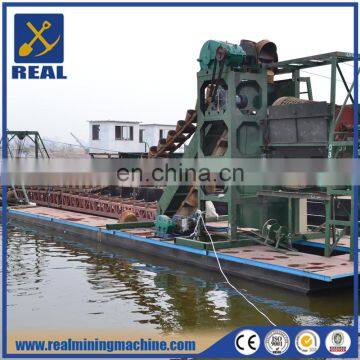 Gold Dredger/gold Mining Machine/bucket Chain Gold Dredge for Sale photo-2