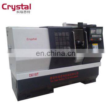 China High Quality Flat Bed CNC Lathe Manufacturer Price For Metal CK6150T