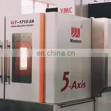 Good price High Speed High Precision 5 axis cnc machining center for metal with AC Bi-rotary Milling Heads