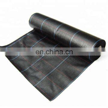 water permeable plastic pp ground cover black anti-weed cover