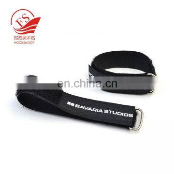 China factory mental ring black hook loop Back Strap fastening