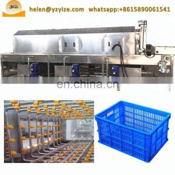 High Pressure Water Plastic Pallets Turnover Basket Washing Machine