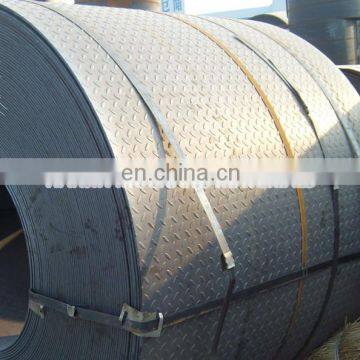 ST37,ST52 Checkered steel plate sheet coil for elevator floors, general fabrication