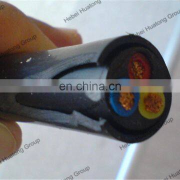 CE certified 3 core 16mm rubber insulated flexible H07RNF rubber cable