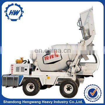 1cbm Self Loading Cement Mixing Mini Mobile Concrete Mixer Truck