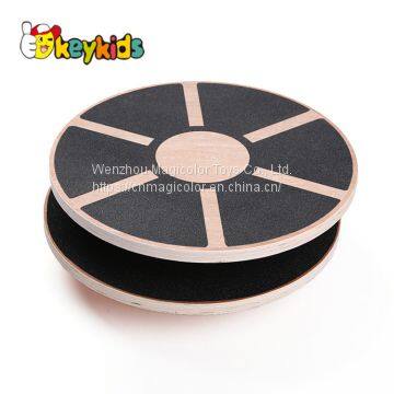 High quality fitness wooden balance board for standing W01D026