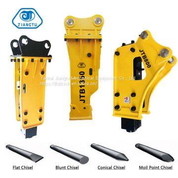 Demolition Dh225 Side Type Hydraulic Rock Hammer Breaker for 20ton 22ton Excavator