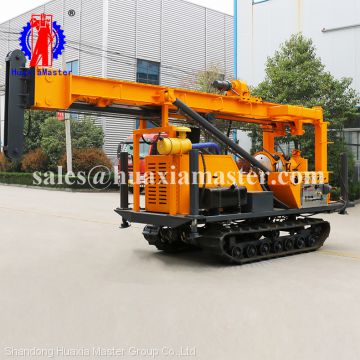 Air Compressor drill steel crawler type water well drilling rig machinery deephole digging mud pump drill price