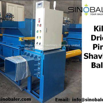 Kiln Dried Pine Shavings Baler Machine