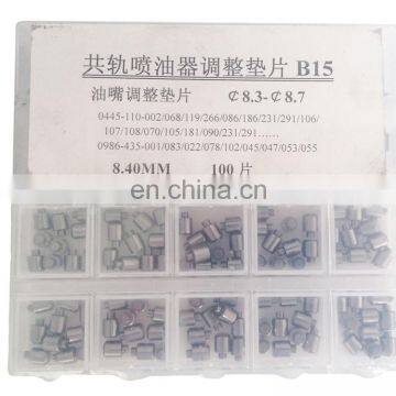 Common Rail Parts Injector Adjusting Shims B15 Injector 0445110002 Adjusting Gasket