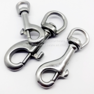 Stainless Steel Polished 304/316 Swivel Round Eye Bolt Snap Hook