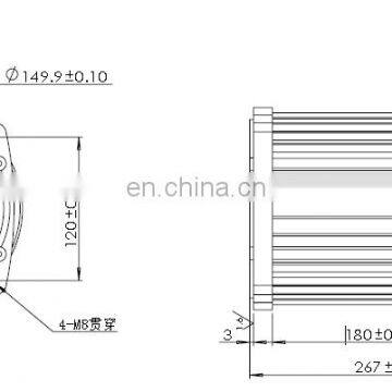 48V 60V 72V 3KW Chinese Factory Brushless dc Motor With Controller