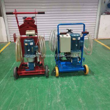 High quality hydraulic system rough filtration/fine filtration oil filter cart oil filtration