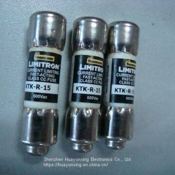 KTK-R-15   Bussmann fuses  KTK-R Class CC 600Vac,  fast-acting fuses