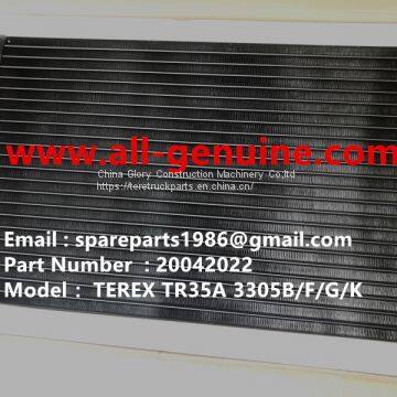 TEREX 20042022 CONDENSER TR100 TR70 TR60 TR70 MT4400AC OFF HIGHWAY RIGID DUMP TRUCK MINING HAULER TRANSMISSION