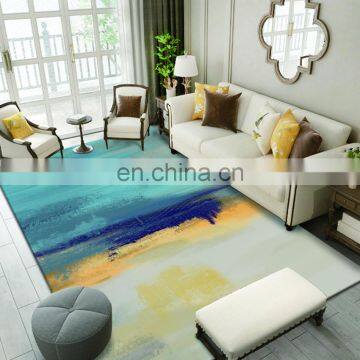 Chinese custom 3D printed  floor carpets for living room