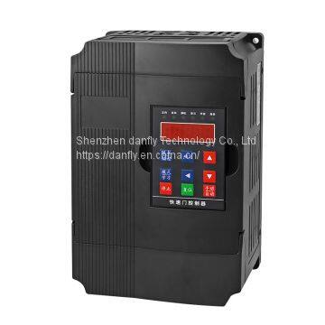 Industrial Electrical Machinery Rolling Screen Door Frequency Converter 220V 0.75KAV Fast Gate Motor Inverter DFL3000F-0R75-KSM