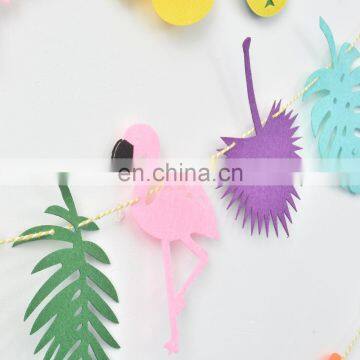 Felt Party Decoration Bunting Flag photo-5