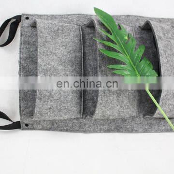 Vertical Recycle Felt Fabric Hanging Garden Planter Bags photo-6