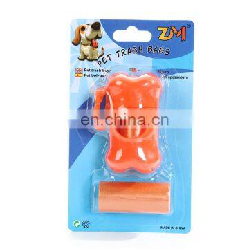 Bone Shape Dispenser Portable Pet Dog Waste Bag With Dispenser Dog Poop Bag photo-4