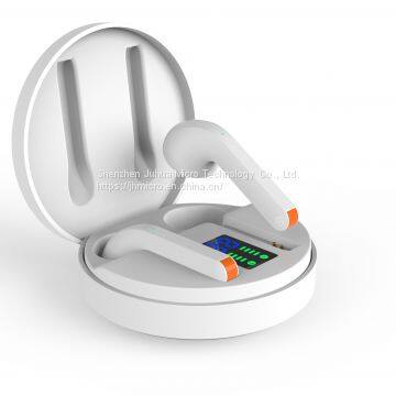 Wireless Handfree Mini Digital Display Power Smart Touch TWS Earbuds Bluetooth photo-4