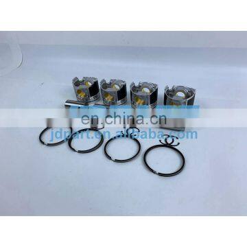 4TNV88-ZPBV Engine Piston With Cylinder Piston Rings For Yanmar