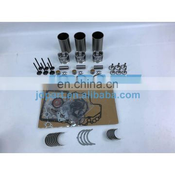 3D84-1C Engine Rebuild Kit With Piston Ring Cylinder Liner Gasket Engine Bearings Valves Set For Yanmar