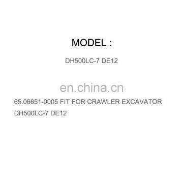 DIESEL ENGINE PARTS HOUSING FAN DRIVE 65.06651-0005 FIT FOR CRAWLER EXCAVATOR DH500LC-7 DE12