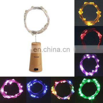 2M Fairy Garland Corker LED String Lights for Wine Bottle Glass Christmas Valentines Wedding Decoration photo-6