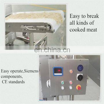 Industrial Pulled Pork Meat Shredding Machine