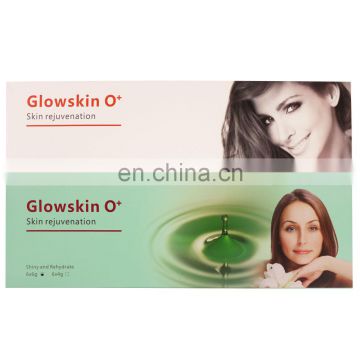 OEM Skin Whitening Glowskin O+ Kits / Efoliation Skin Brightening Gel Oxygen Peeling Machine Consumables