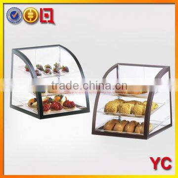 Acrylic cookie display case/bread display