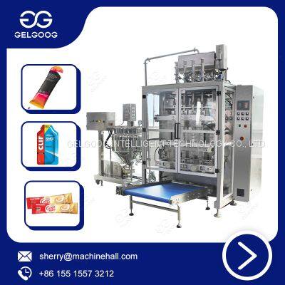 Multi Lane Automatic Ice Candy Packaging Filling And Sealing Packing Machine