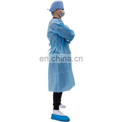 Level Cheap 2 Disposable Nurse Gown With Sleeves photo-4