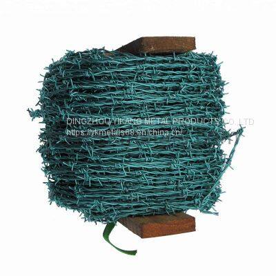 PVC Coated Barbed Wire Hot Dipped Galvanized Barbed Wire Barbed Wire Manufacturer photo-2