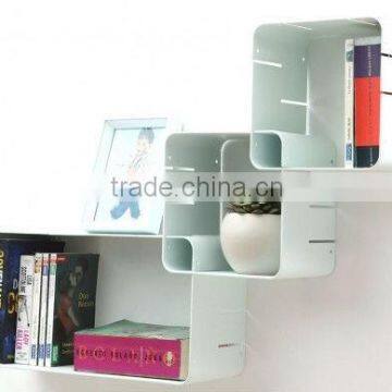 3 Cubes DIY Bookcase / CD Wall Display Racks / Wall Metal CD Racks A3001 photo-3