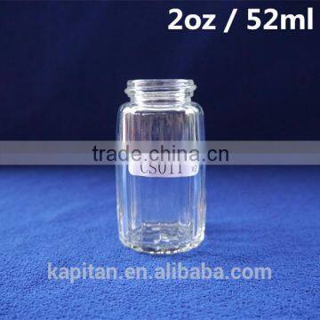 2oz 52ml Empty Glass Salt Pepper Bottle Wholesale